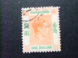 HONG KONG 1938 - 48 GEORGE VI Yvert 154 º FU - Usados