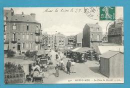 CPA 350 - Le Marché Sur La Place De MERS-S-MERS 80 - Mers Les Bains