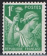 FRANCE : N° 432 ** (Type Iris) - PRIX FIXE : 1/3 De La Cote - - 1939-44 Iris