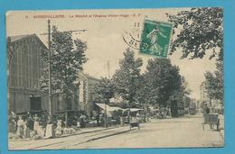 CPA 11 - Métier Marchands Ambulants Le Marché AUBERVILLIERS 93 - Aubervilliers