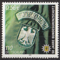 2119 Germania 2001  Federal Border  Police 50th Anniv. Nuovo - Police - Gendarmerie
