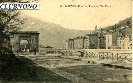 CPA - GRENOBLE - LA PORTE DE L'ILE VERTE (CLICHE DIFFERENT - IMPECCABLE) - Grenoble