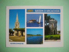 ARES  -  33  -  BASSIN D'ARCACHON  -  Multivues  -  GIRONDE - Arès