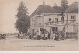 89 - CRAVANT - CAFE PETIT - ROUTE DE LYON - Autres & Non Classés