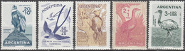 ARGENTINA..1960..Michel # 715-719...MNH...MiCV - 6.50 Euro. - Ongebruikt