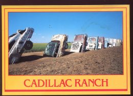 CPM Neuve Etats Unis AMARILLO Cadillac Ranch Route 66 Voiture Américaine - Amarillo
