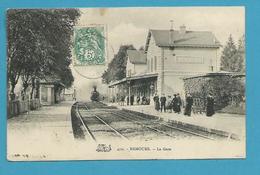 CPA Chemin De Fer Train La Gare NEMOURS 77 - Nemours