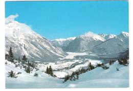 Österreich - Leutasch - Blick Auf Oberleutasch - Tirol - Leutasch