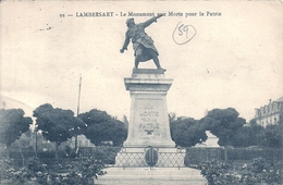 NORD - 59 - LAMBERSART - Monument Aux Morts - Lambersart