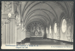 +++ CPA - WAVRE - Etablissement Des Ursulines - Chapelle Bas Côté   // - Wavre