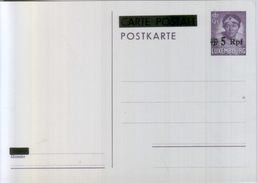 Postal Stationery - Overfranking By Rpf - 1940-1944 Occupazione Tedesca