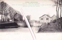 FERON-BOUFFIOUX - LUTTRE -l'Ecluse 11- Près De La Station-Dépot De Pipes En Racine D'Arlon Et Véritable écume De Vienne - Chatelet