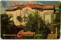 Saint Lucia Cable And Wireless  17CSLB EC$40  "The Great House Restaurant  " - Santa Lucia