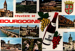 Delcampe - Souvenir De Bourgogne - Multivues - Bourgogne