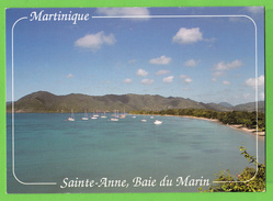 MARTINIQUE / SAINT ANNE / BAIE DU MARIN... / Carte écrite En 1990 - Le Marin