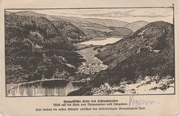 Stich Litho CPA - AK Schluchtpass Schlucht Lac Retournemer Longemer Vogesen Vosges Lothringen Lorraine Krieg Landwehr - Lothringen