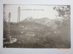 Postcard La Barasse Entrie Du Vallon Marseilles My Ref B11288 - Saint Marcel, La Barasse, Saintt Menet