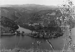 12-SARRANS- LAC DE SARRANS- DES ROSIERES, VUE SUR LAUSSAC ET LA DEVEZE - Sonstige & Ohne Zuordnung