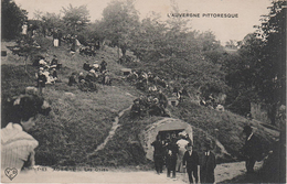 CPA AK Aubiere Les Caves A Puy De Dôme La Baraque Orcines Clermont Ferrand Chamalières Royat Romagnat Enval Auvergne - Aubiere