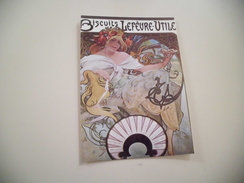 BELLE ILLUSTRATION ...CARTE PUBLICITE ..BISCUITS LEFEVRE-UTILE - Mucha, Alphonse