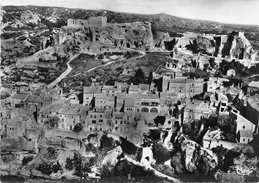 13-LES BAUX-DE-PROVENCE- VUE GENERALE AERIENNE - Les-Baux-de-Provence