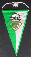 RABA ETO FC - Gyori, HUNGARY FOOTBALL CLUB, SOCCER / FUTBOL / CALCIO OLD PENNANT, SPORTS FLAG - Kleding, Souvenirs & Andere