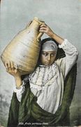 Jeune Fille Arabe Porteuse D'eau - Edition Ephtimios Frères - Carte Non Circulée - Afrique