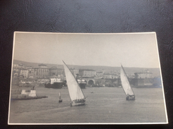 Carte Photo ROME (bateaux Sur Le Tibre) - Trasporti