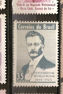 Brazil ** &  Centenary Of The Birth Of Epitacio Pessoa 1865-1965 (775) - Ungebraucht