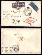 Volo Postale Roma Mogadiscio - Aerogramma Da Mogadiscio A Roma Del 14.11.34 - Andere & Zonder Classificatie