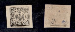 1859 - 10 Cent (5 - Segnatasse Giornali) Nuovo Con Gomma - Molto Bello - Diena (1.800) - Other & Unclassified