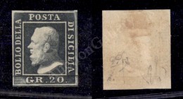 1859 - 20 Grana Grigio Ardesia (13) Nuovo Con Gomma Originale - Molto Bello - Fiecchi + Diena (1.650) - Andere & Zonder Classificatie