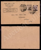 Gemelli (139 + 140) Su Busta Da Genova A Lucerna Del 14.11.1923 - Andere & Zonder Classificatie
