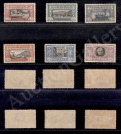 1923 - Manzoni (151/156) - Serie Completa - 6 Valori Nuovi Con Gomma Integra - Ottimamente Centrati (6.500) - Other & Unclassified