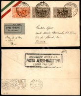 Roma Firenze (8 Giugno 1932) - Aerogramma Bayer Del Volo (316 + 316 + 318) - Autres & Non Classés