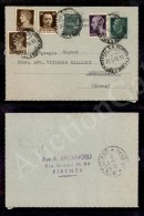 Imperiale + Luogotenenza + RSI Su Biglietto Postale Da 25 Cent (con Complementari) Da Firenze A Siena Del 27.6.45 - Autres & Non Classés