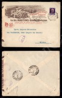 50 Cent Firenze (493/I) Su Busta Illustrata Da Pistoia Del 28.2.44 - Censure - Andere & Zonder Classificatie