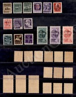 1945 - Soprastampati (22/36) - Serie Completa - 15 Valori Nuovi Con Gomma Integra - 1 Lira Su 50 Cent (26)... - Altri & Non Classificati
