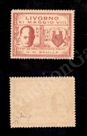 Livorno - 1930 - 30 Cent Rosa (1) Nuovo Con Gomma Integra (375) - Other & Unclassified