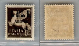 1945 - 50 Cent (15) Nuovo Con Gomma - Molto Bello - Cert. AG (3.250) - Sonstige & Ohne Zuordnung