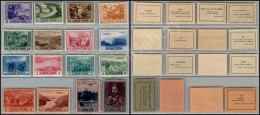 1943 - Serto Della Montagna (60/69 + Aerea 26/31) - Serie Completa - 16 Valori Nuovi Con Gomma Integra (450) - Other & Unclassified