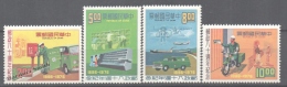 Formosa - Taiwan 1976 Yvert 1059- 62, 80th Anniversary Of The Chinese Postal Service - MNH - Nuovi