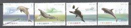 Formosa - Taiwan 2002 Yvert 2682-85, Faunja, Cetaceans - MNH - Unused Stamps