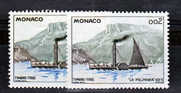 Monaco Taxe 57 Variété Chateau Brun  Et Gris Noir Neuf ** TB  MNH Sin Charnela - Variedades Y Curiosidades