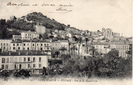 83....VAR...HYERES...VUE DE LA HAUTE VILLE - Hyeres