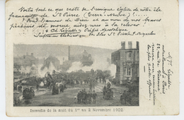 SAINT PIERRE ET MIQUELON - Incendie De La Nuit Du 1er Au 2 Novembre 1902 - Saint-Pierre-et-Miquelon