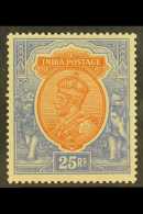 1911-22 25r Orange And Blue, Wmk Single Star, SG 191, Mint Lightly Hinged With Toned Gum. Cat £550. For More... - Andere & Zonder Classificatie