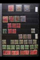 1855-1991 A Collectors Stockbook Of Largely Used Issues, Some Light Duplication, Good Ranges Of QV Issues To 5r... - Andere & Zonder Classificatie