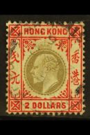 1903 $2 Slate And Scarlet, Ed VII, SG 73, Fine Used. For More Images, Please Visit... - Altri & Non Classificati