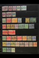 1902-1938 FINE MINT RANGES With Light Duplication On Stock Pages, Inc 1902 Vals To 2s (x2), 1904-06 Vals To 6d... - Grenada (...-1974)